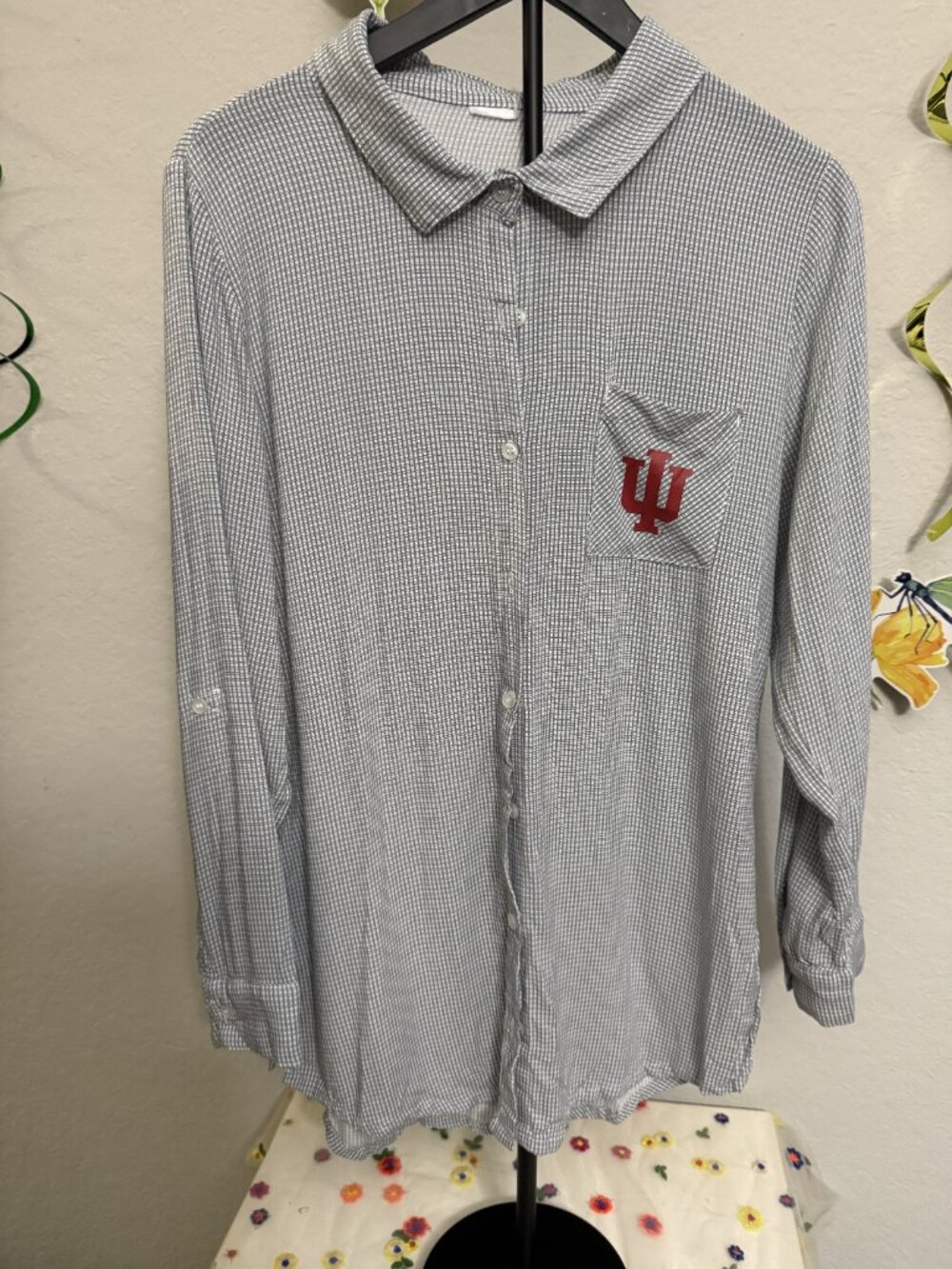 Indiana University Hoosiers Button Down Shirt